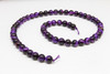 Tiger Eye A Grade Polished Dyed Purple 6mm Round