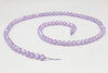 Zircon CZ AA Grade Polished Lilac 4mm Faceted Round