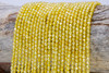 Zircon CZ AA Grade Polished Yellow 4mm Faceted Round