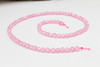 Zircon CZ AA Grade Polished Pink 4mm Faceted Round