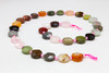 Mixed Gemstones 10mm Faceted Coin