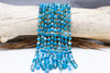 Apatite Polished 8mm Faceted Bicone