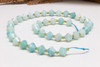 Amazonite Polished 8mm Faceted Bicone