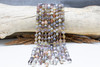 Botswana Agate Polished 8mm Faceted Bicone