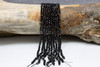 Black Spinel A Grade Polished 4mm Faceted Round