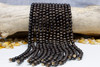 Ebony Wood 8mm Round - Dark