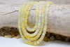 Ethiopian Opal Polished 6-8mm Faceted Rondelle - Graduated