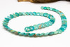 Elisa Turquoise Polished 8mm Coin Overlay - Mexico
