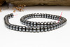 Hematite Polished 6x10mm Rondelle