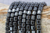 Hematite Polished 8x8mm Barrel