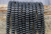 Hematite Polished 4x8mm Gear