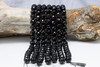 Black Onyx A Grade Polished 14mm Faceted Round - 64 Cut