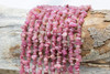 Red Tourmaline Polished 4-6mm Chips