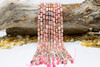 Rhodochrosite Polished 6-7x11-12mm Irregular Cuboid