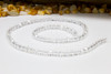 Glass Crystal Polished 6mm Faceted Round - Crystal AB