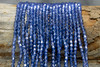 Glass Crystal Polished 3mm Bicone - Denim Blue