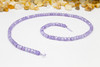 Zircon AA Grade Polished Purple 3x4mm Faceted Rondel