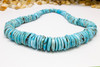 Natural Turquoise Polished 6-17mm Graduated Tire