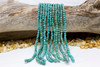Natural Turquoise Polished 4mm Round Nugget