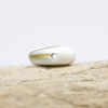 Shiva Eye Shell Polished Double Sided 10mm Puff Coin Bead
