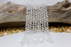 Crystal Quartz Polished 10mm Diagonal Cut Faceted Cube