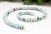 Larimar Polished 8x5mm Rondelle