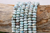 Larimar Polished 8x5mm Rondelle