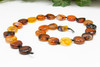 Banded Natural Agate Polished 14mm Coin