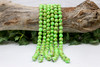 Reconstructed Manmade Turquoise & Shell 10mm Round - Green