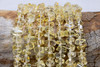 Citrine Polished 6-11mm Faceted Nugget Center Drilled (Short)