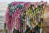 Tourmaline Polished Banded 3-6mm Center Drilled Teardrop