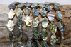 Abalone Shell 12x16mm Double Sided Hamsa Palm