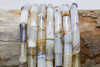 Dendritic Agate Natural Polished 16x6mm Tube