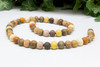 Mixed Wood Matte 8mm Round