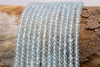 Blue Topaz Polished 3x4mm Faceted Rondelle