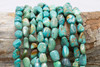 Natural Turquoise Polished 8x13mm Nugget - China