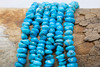 Sleeping Beauty Turquoise Polished 5-10mm Graduated Smooth Chips