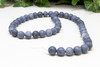 Blue Sponge Coral 8mm Round
