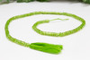 Peridot Polished 4mm Heishi