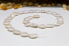 Freshwater Pearls Polished White 11-14mm Flat Drop Coin