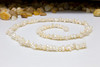 Freshwater Pearls Polished White 4x5-8mm Center Drill Keshi