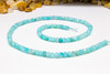 Amazonite Polished 3.5x4.5mm Faceted Rondel