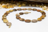 Petrified Wood Polished 9-14mm Oval