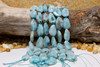 Quartz in Agate Polished 25-30mm Dyed Slab