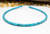 Kingman Turquoise Polished 5mm Heishi