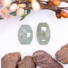 Aquamarine Polished 10-11x15-17mm Faceted Rounded Rectangle