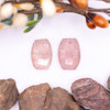 Ruby Quartz Polished 9x13-14mm Faceted Rounded Rectangle