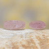 Ruby Quartz Polished 9x13-14mm Faceted Rounded Rectangle