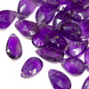 Amethyst Polished 7x12mm Faceted Pear