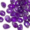 Amethyst Polished 6x10mm Faceted Pear